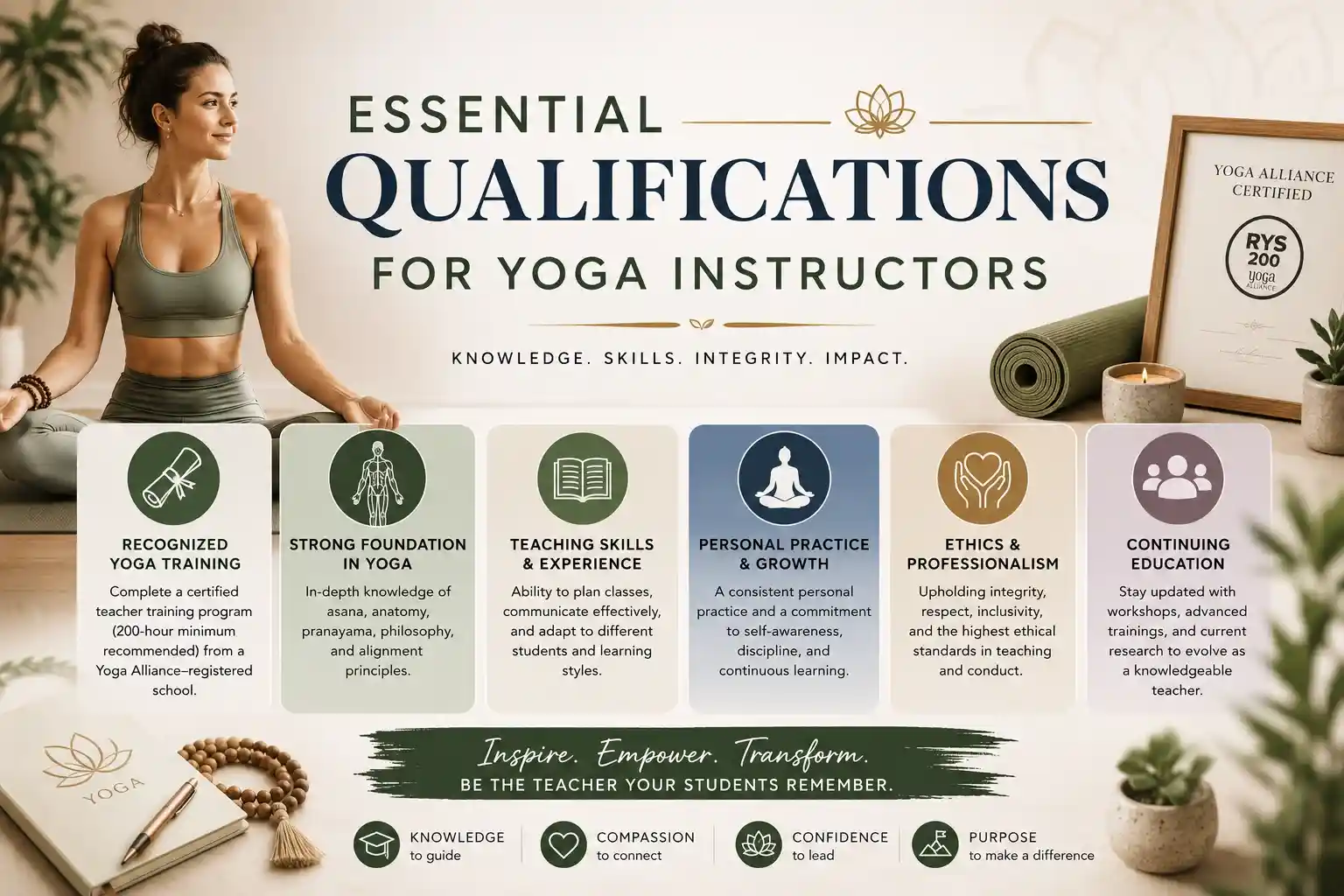 Yoga instructor by Box BRANDS